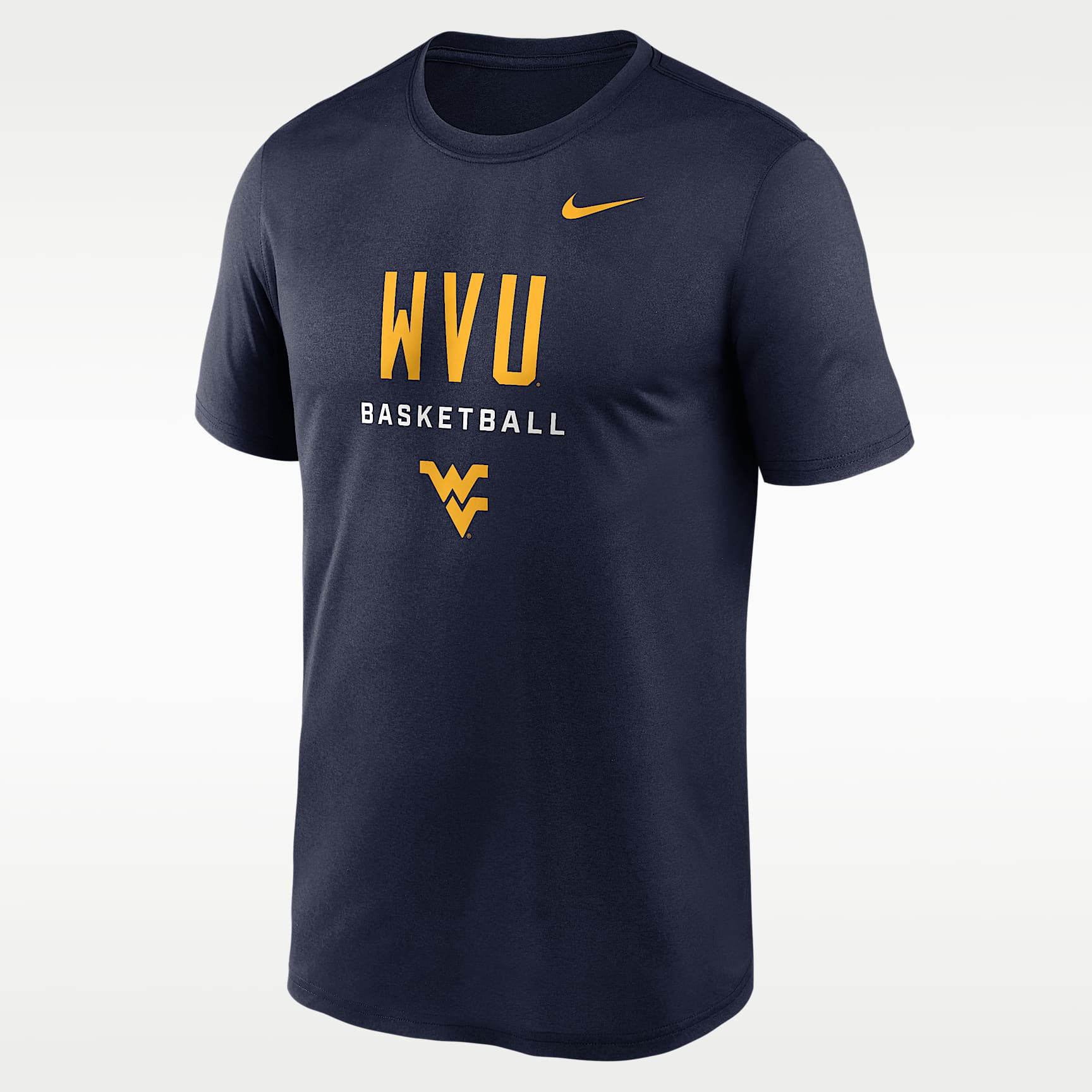West Virginia Courtside Basketball Legend Men's Nike Dri-FIT